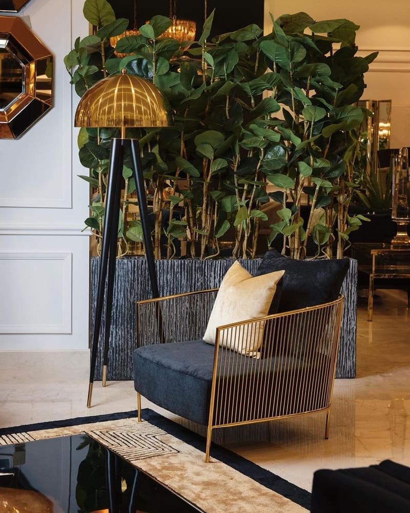 Eichholtz Coyote floor lamp в интерьере