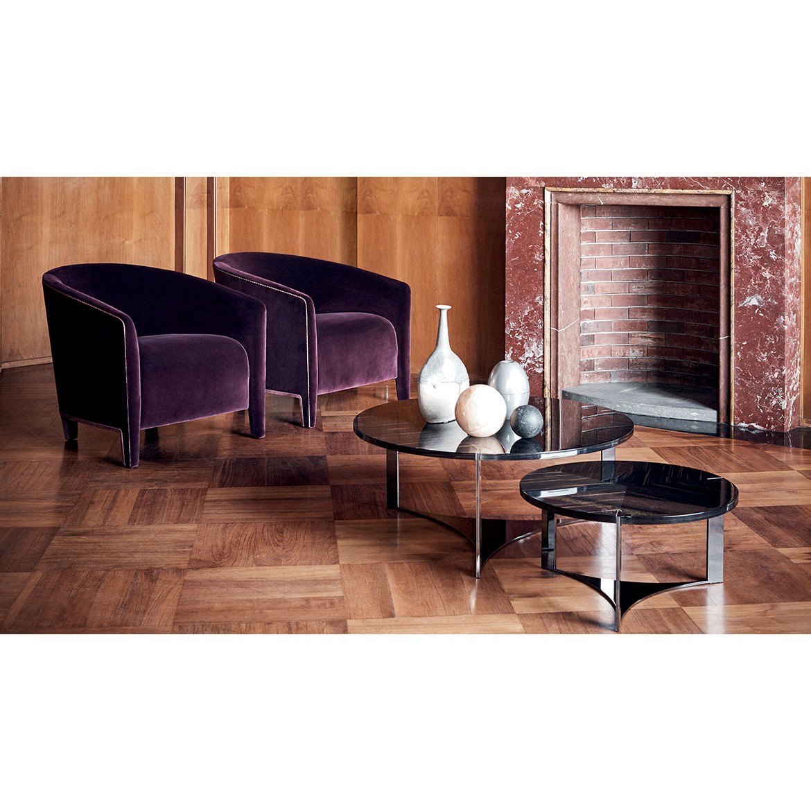 Fendi Tolomeo coffee table в интерьере