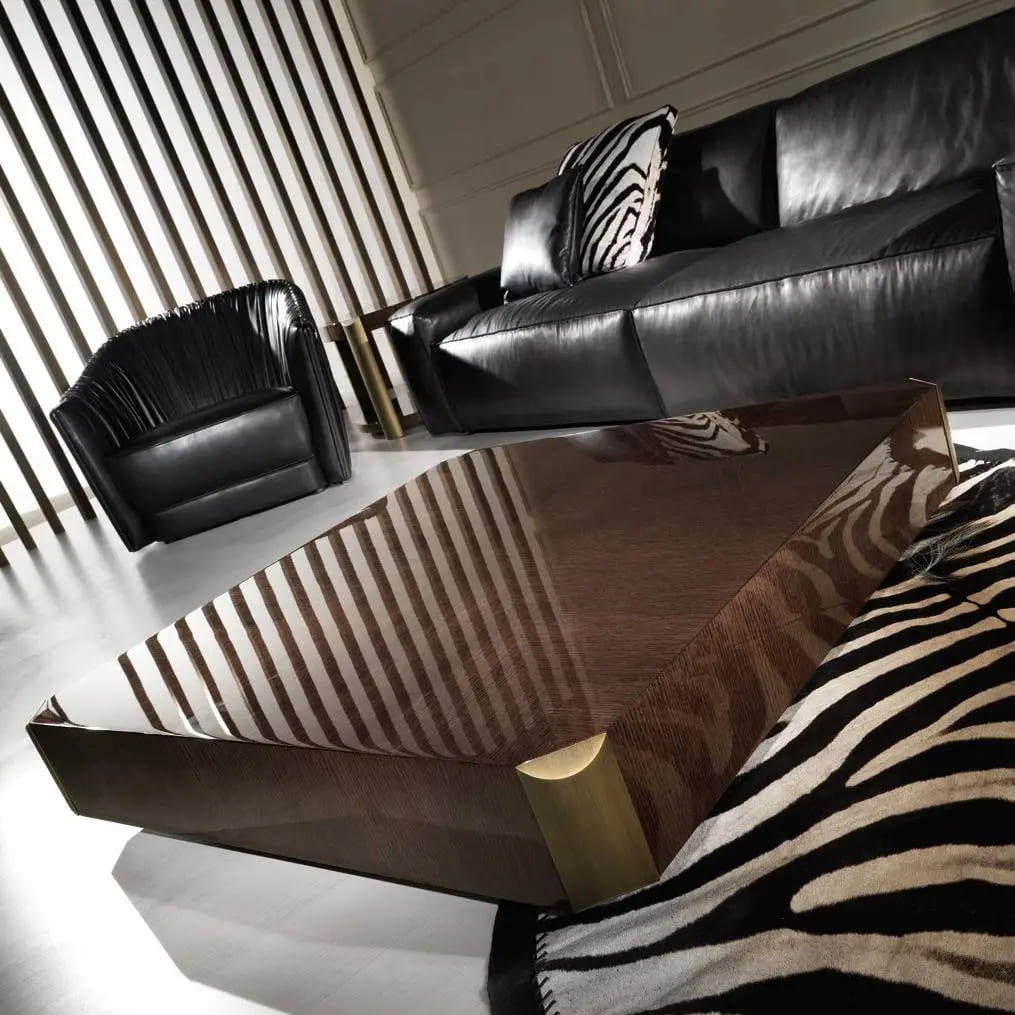 ROBERTO CAVALLI Tiziano coffee table в интерьере