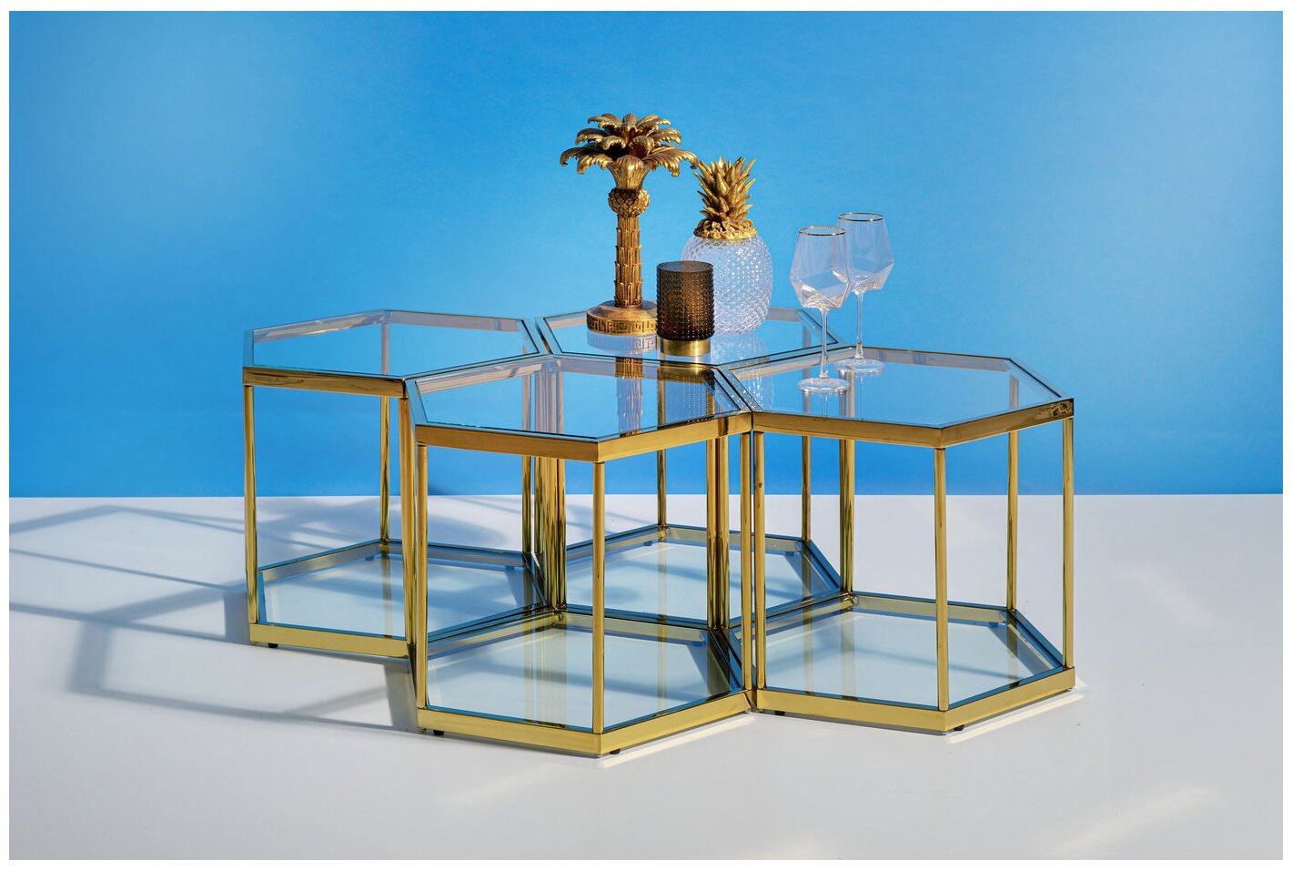 Coffee table KARE Combo в интерьере