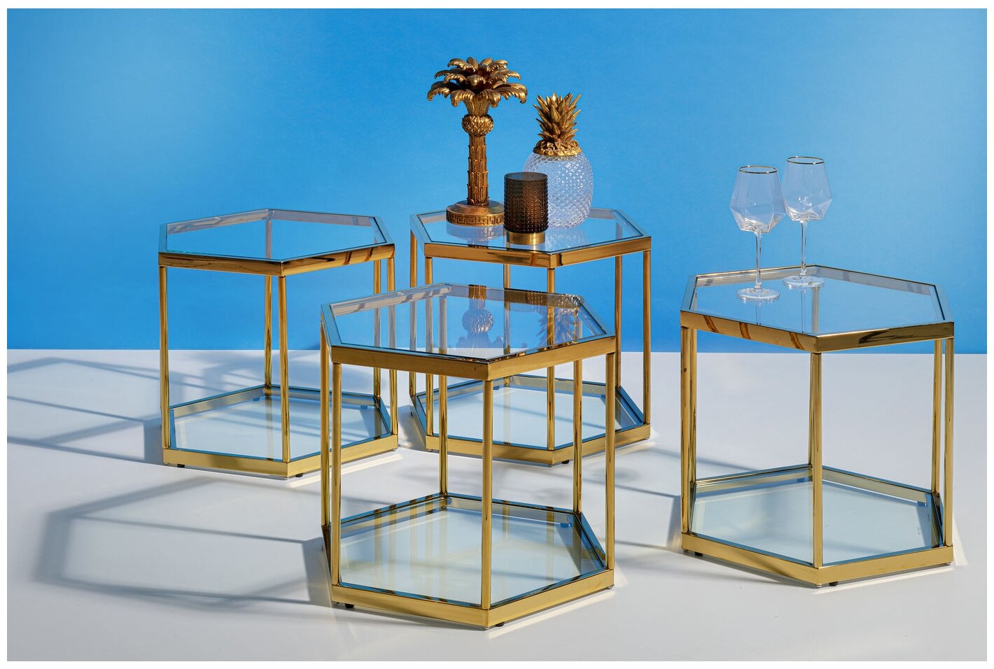 Coffee table KARE Combo в интерьере