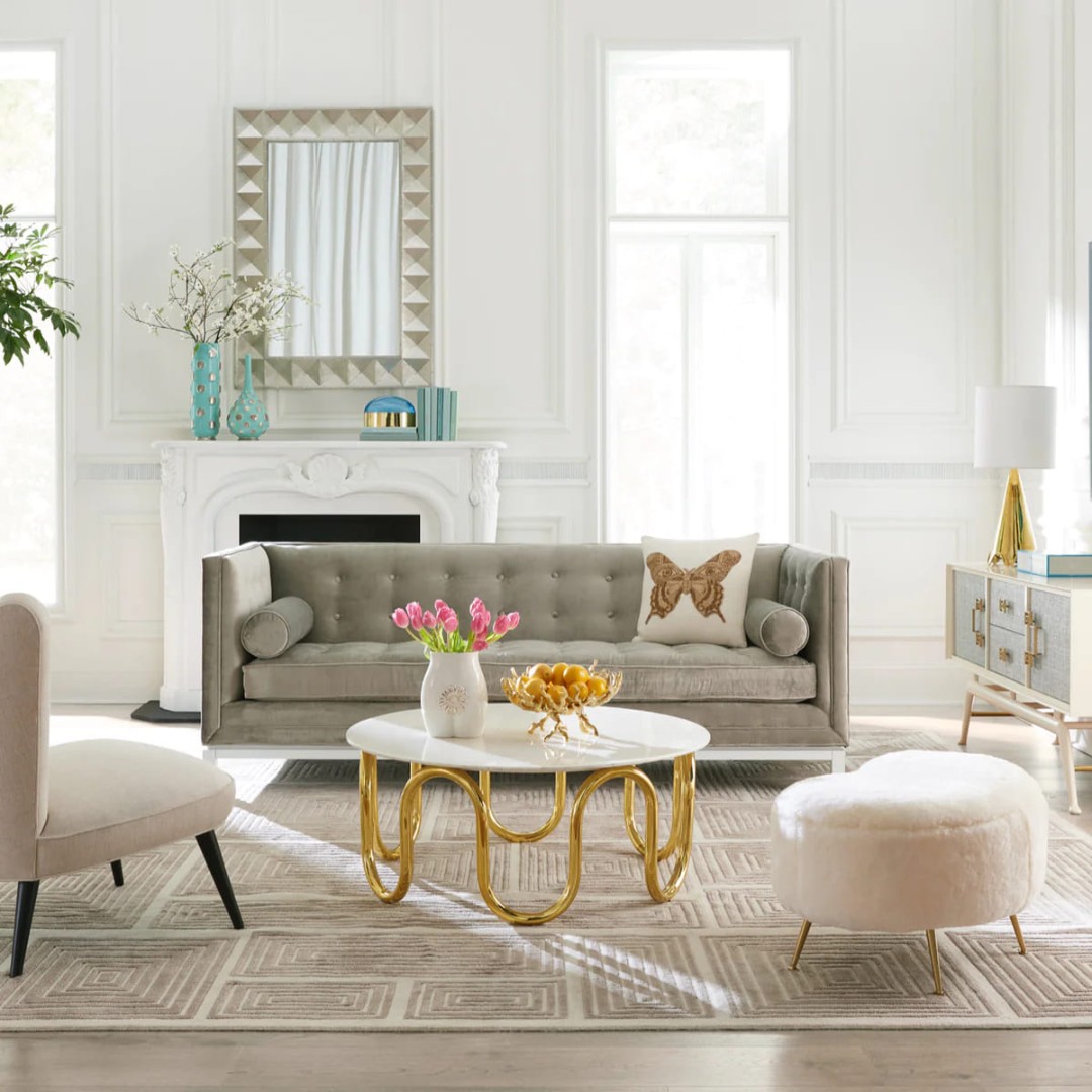 Jonathan Adler Scalinatella Coffee Table в интерьере