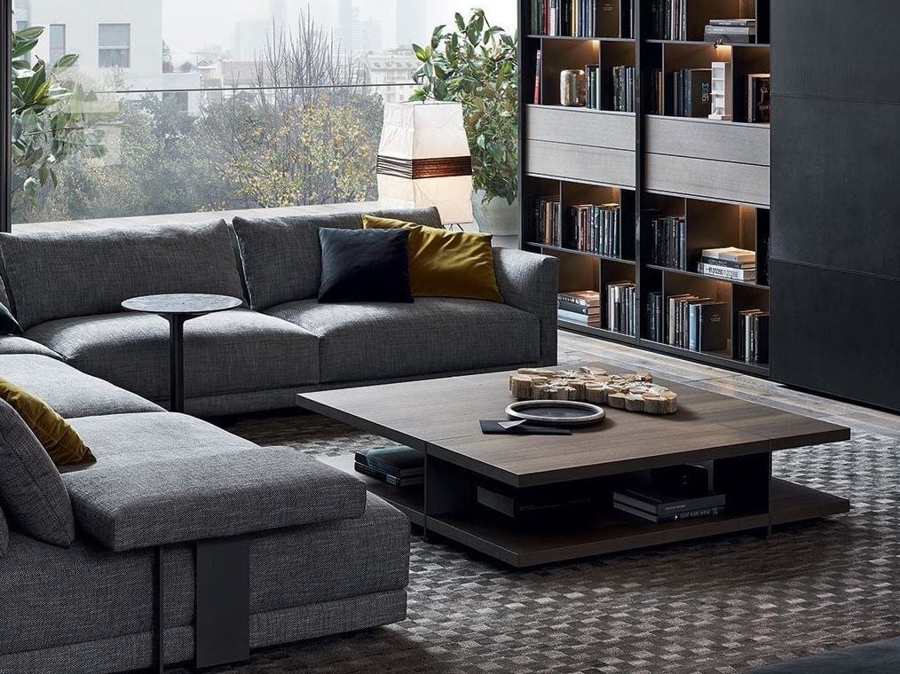 Poliform Bristol Coffee Table в интерьере