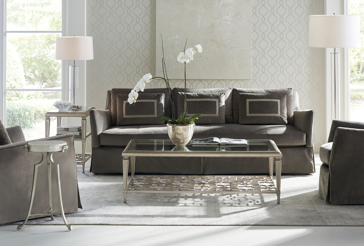 Caracole Socialite coffee table в интерьере