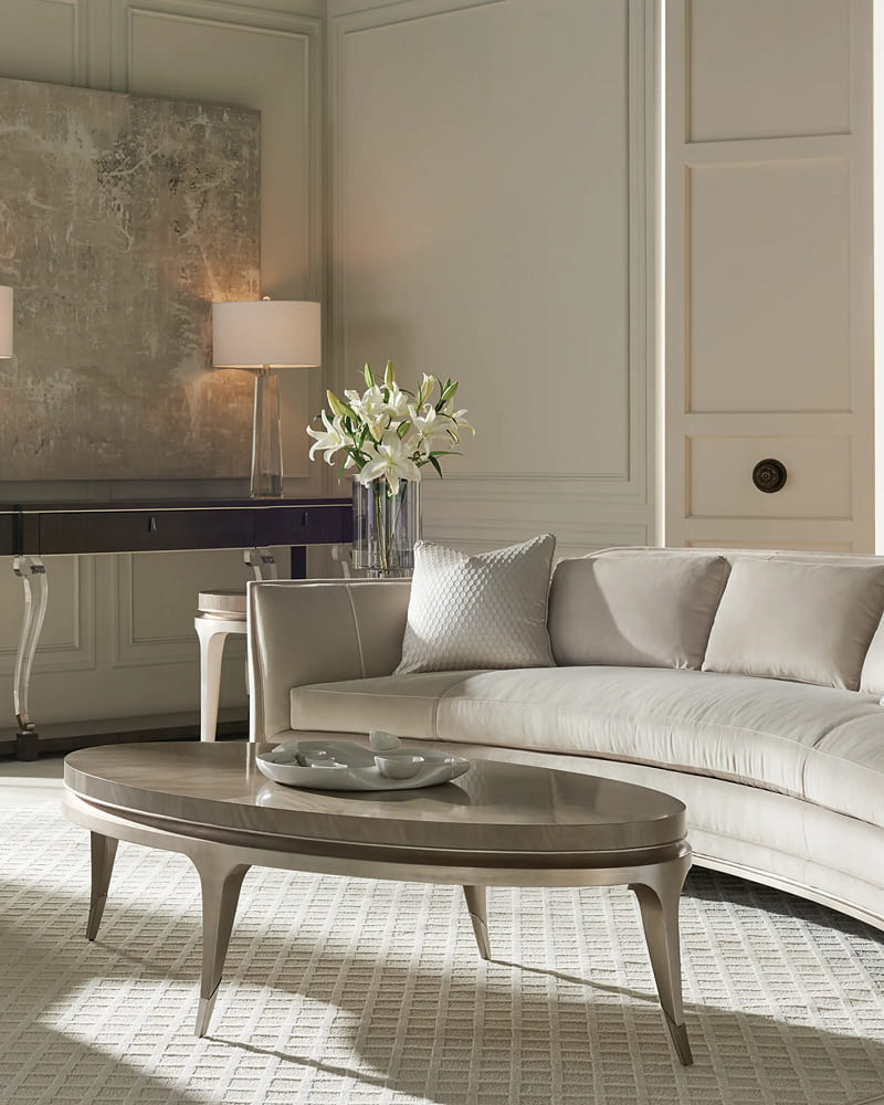 Caracole Front And Center Coffee Table в интерьере