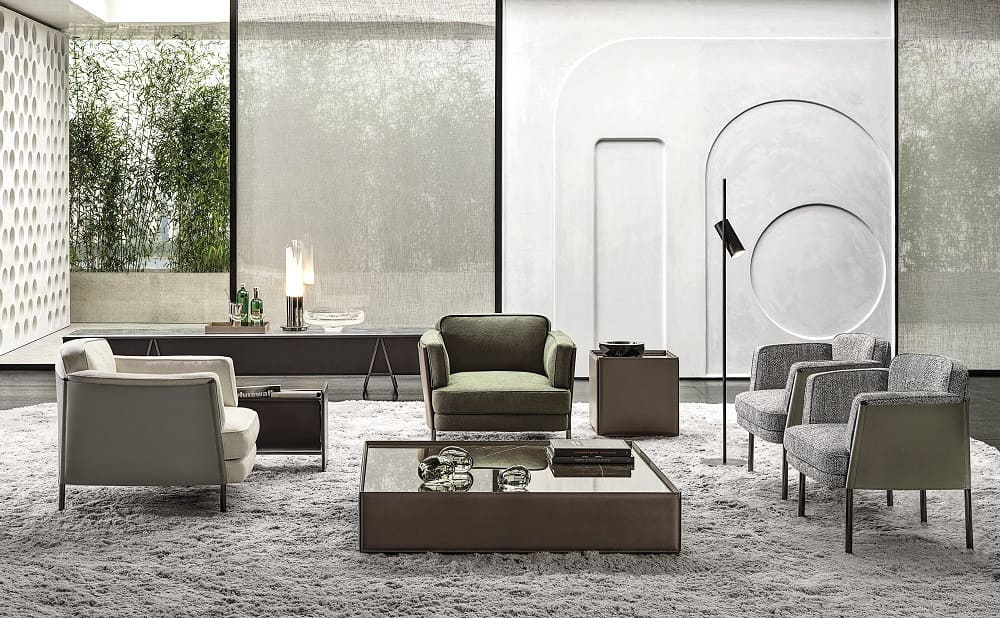 Minotti Shelley Armchair в интерьере