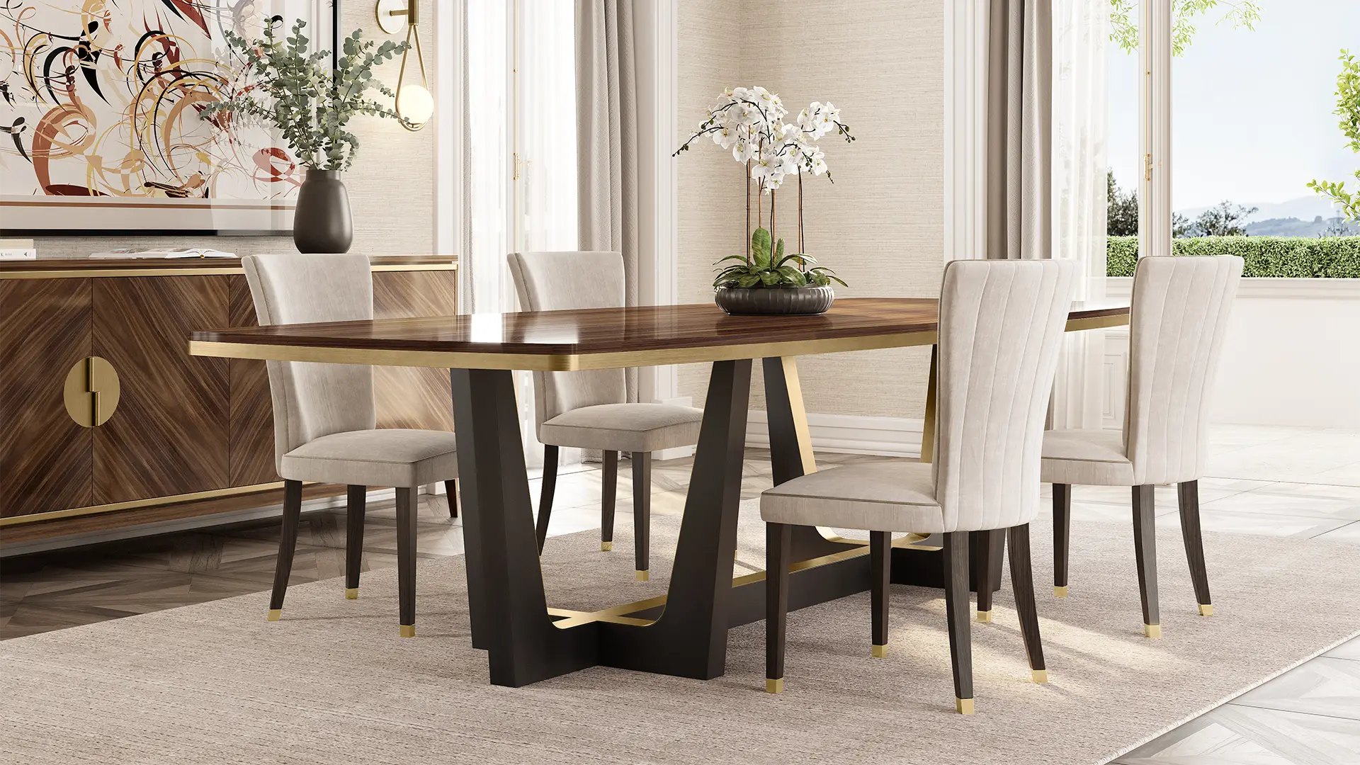 Frato Tributo Dining Table в интерьере