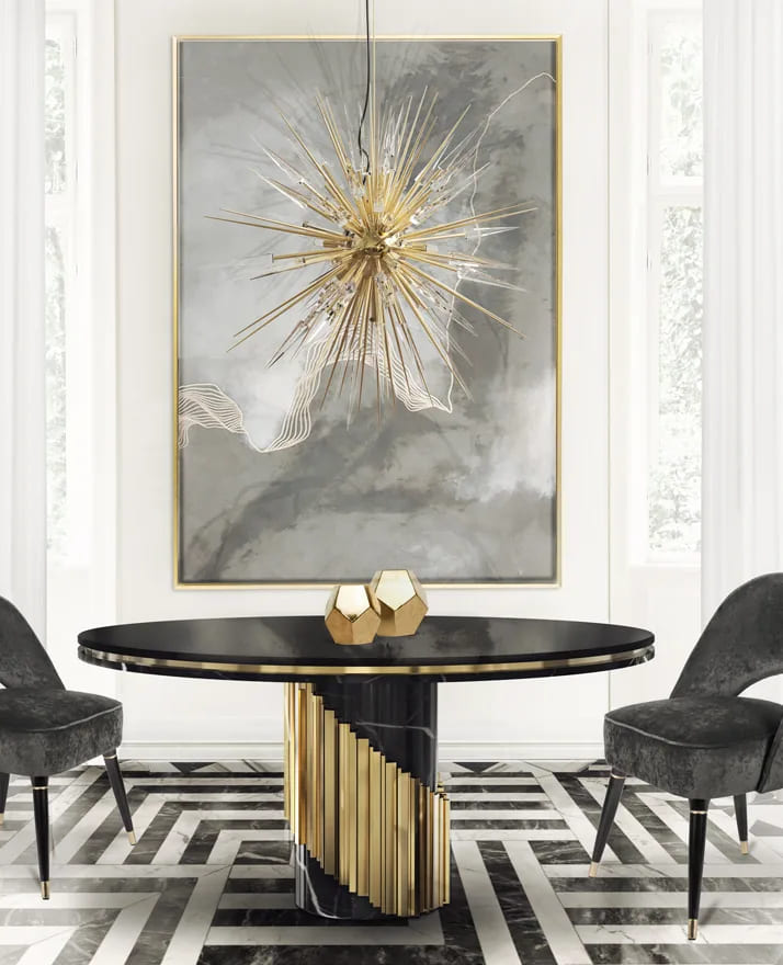 LUXXU Littus Dining Table в интерьере