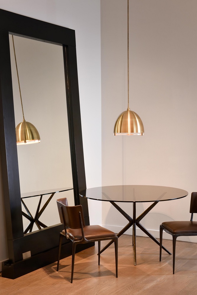 Holly Hunt Etoile Dining Table в интерьере