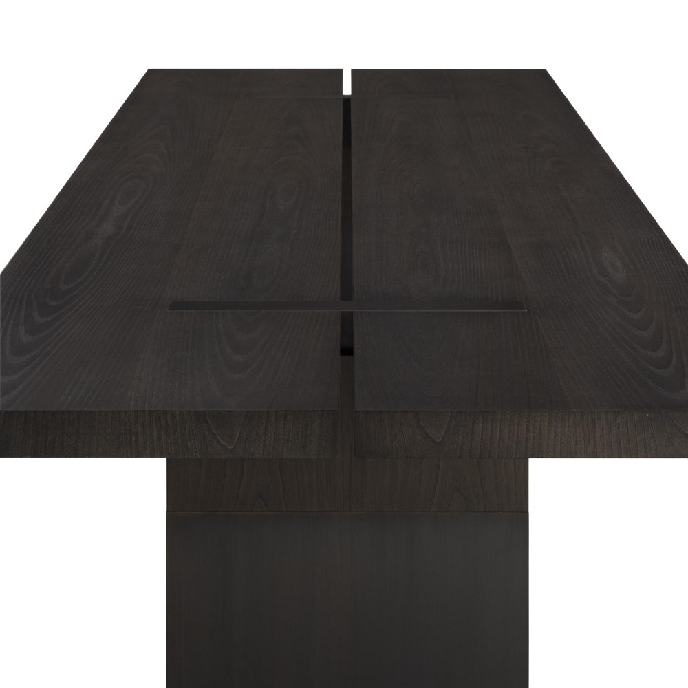 Holly Hunt Split Dining Table в интерьере