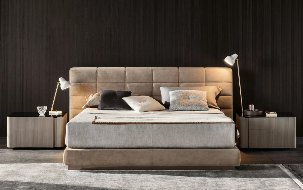 Minotti Lawrence Bed в интерьере