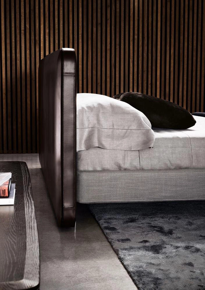 Minotti Tatlin Bed в интерьере