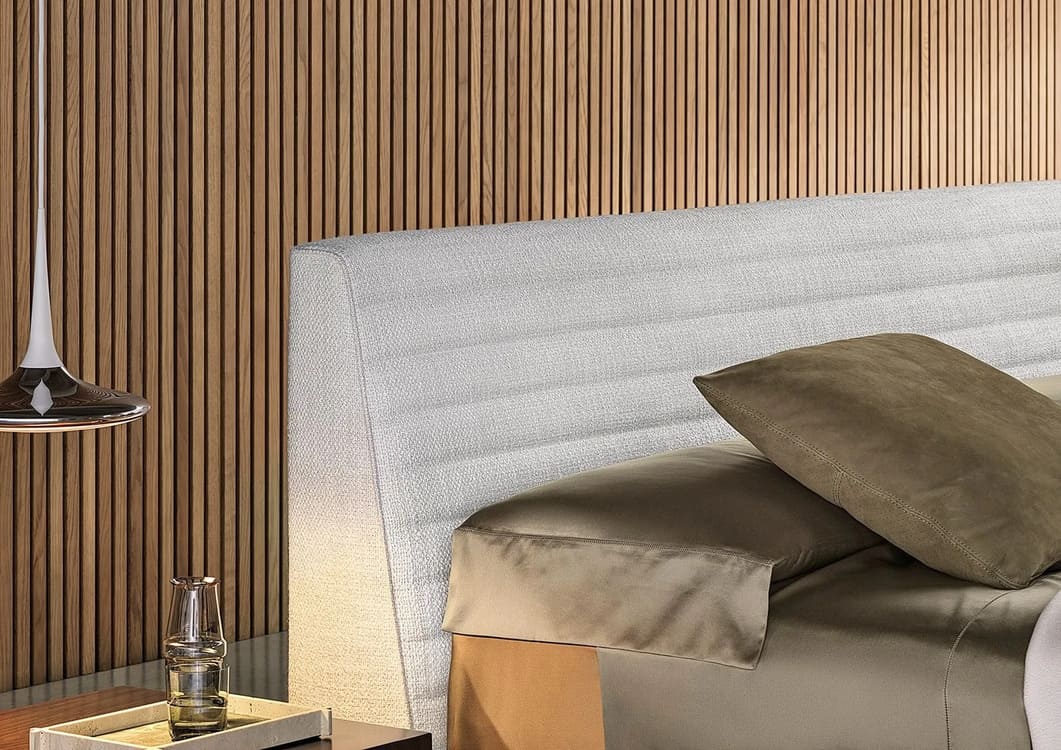 Minotti Roger bed в интерьере
