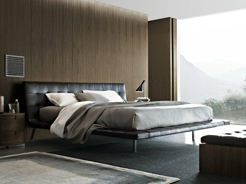 Poliform Onda Bed в интерьере