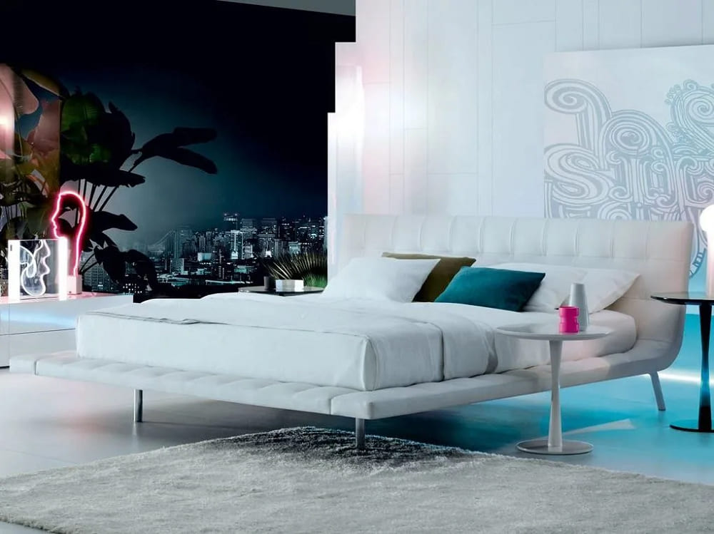 Poliform Onda Bed в интерьере