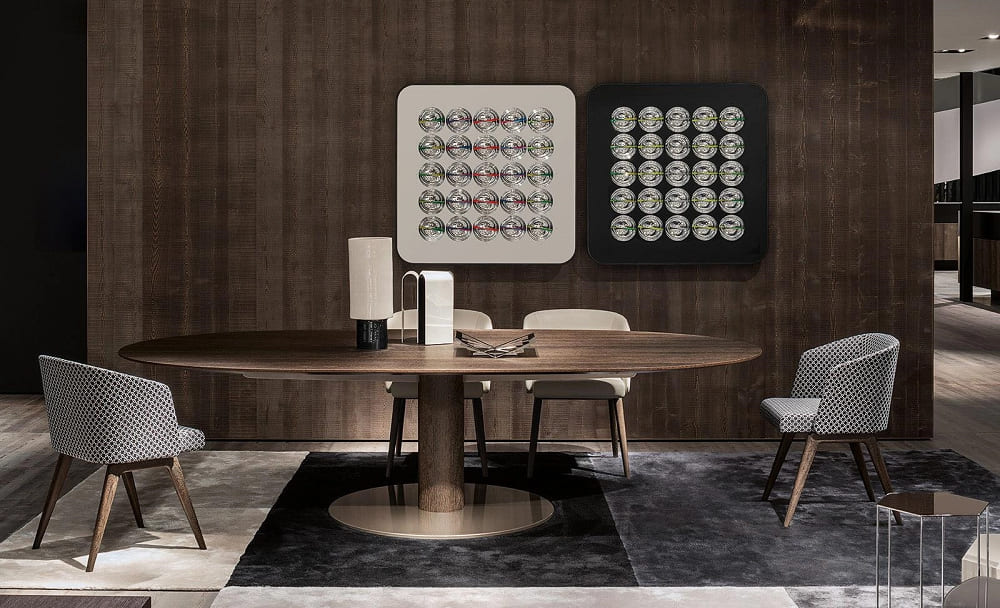 Minotti Bellagio Dining Table в интерьере