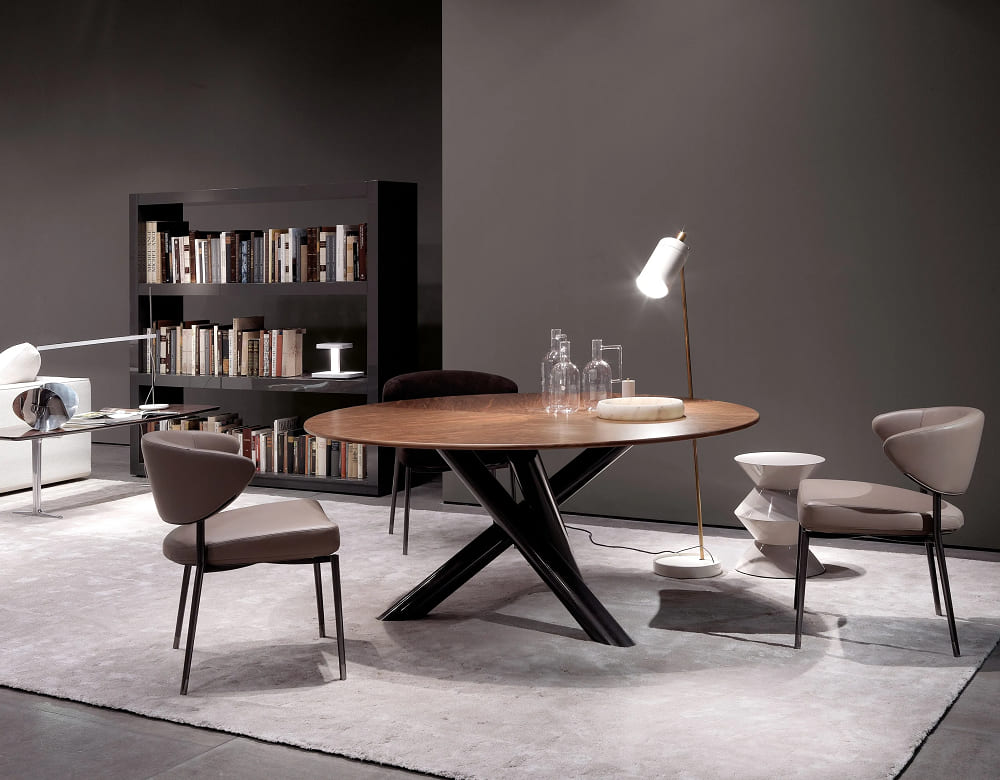 Minotti Van Dyck Dining Table в интерьере