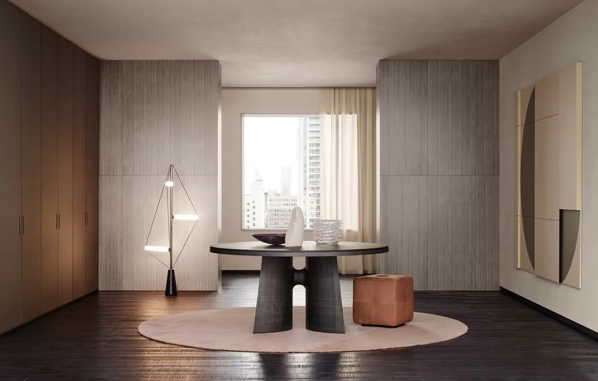 Poliform Kensington Dining Table в интерьере