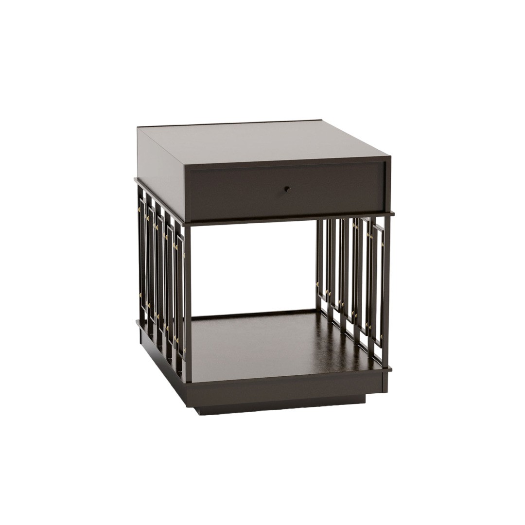 Caracole Box it up corner table в интерьере