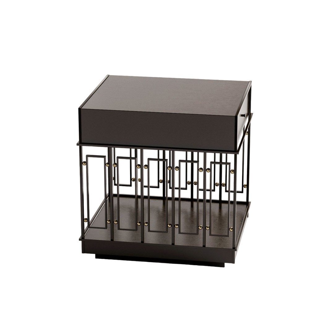 Caracole Box it up corner table в интерьере