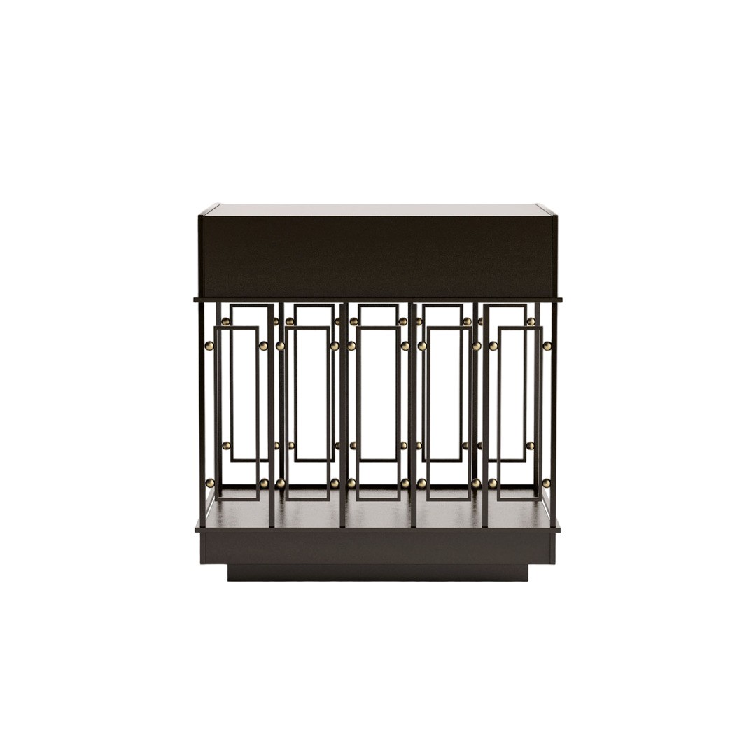 Caracole Box it up corner table в интерьере