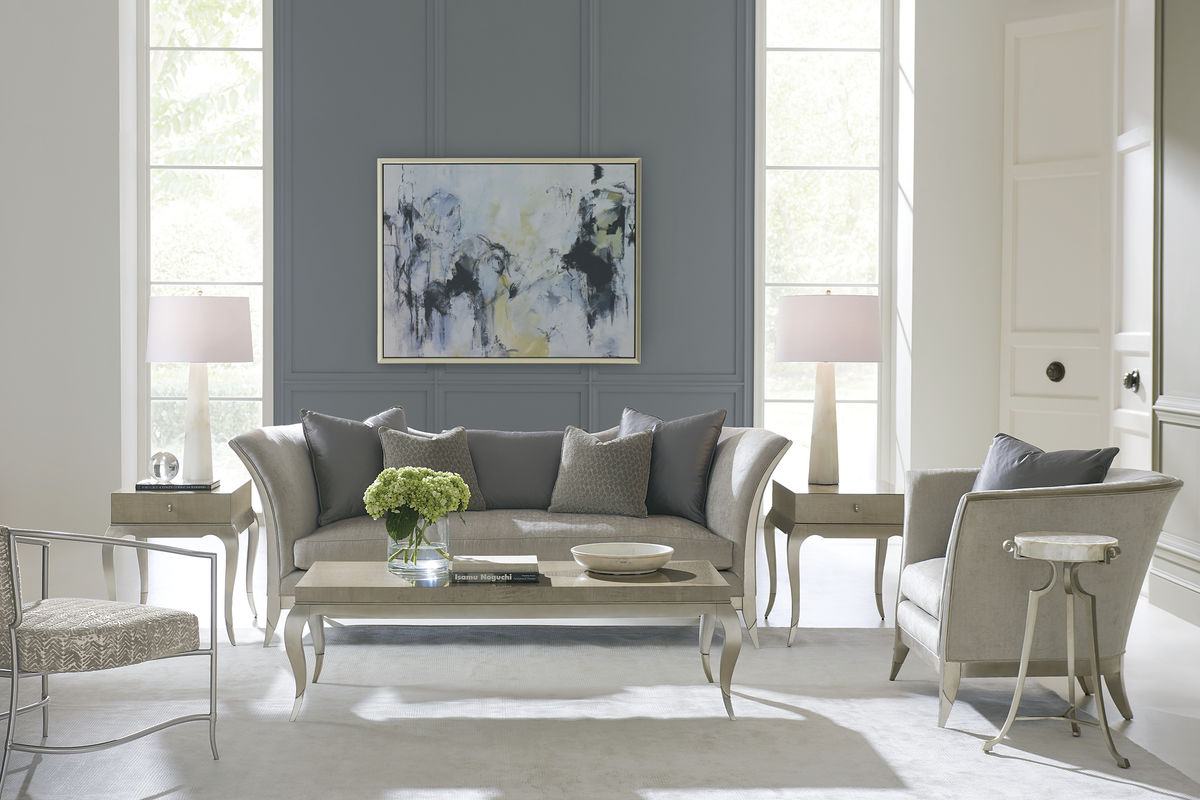 Caracole End Style Corner Table в интерьере