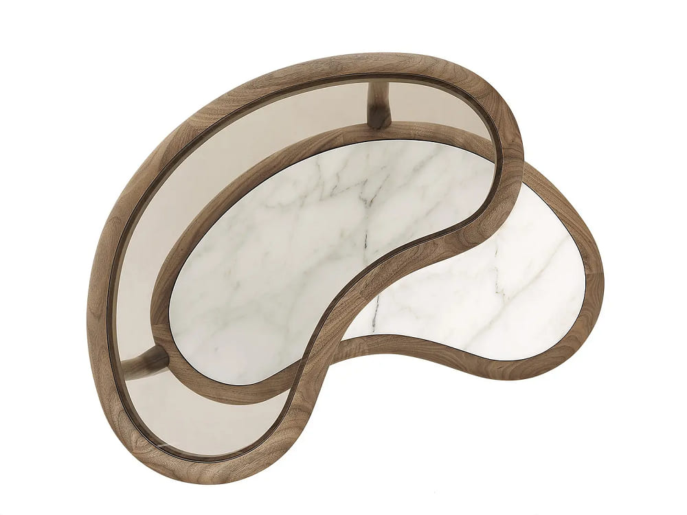 Corner Table Ceccotti Fagiolo в интерьере
