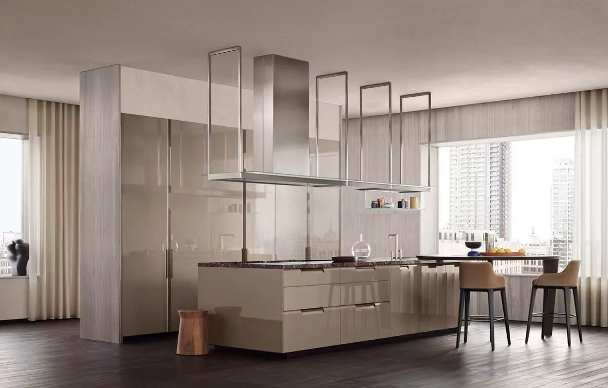 Poliform Sophie bar stool в интерьере