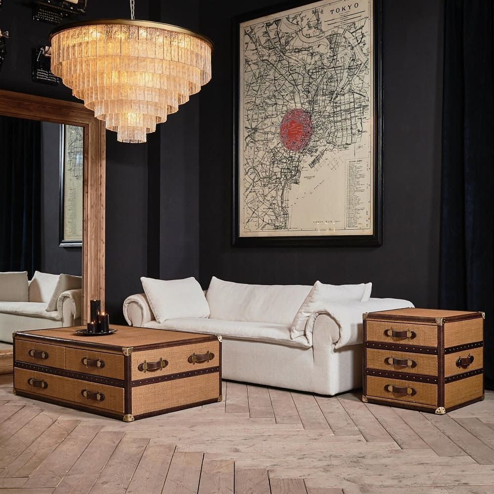 Timothy Oulton Stonyhurst Corner Table в интерьере