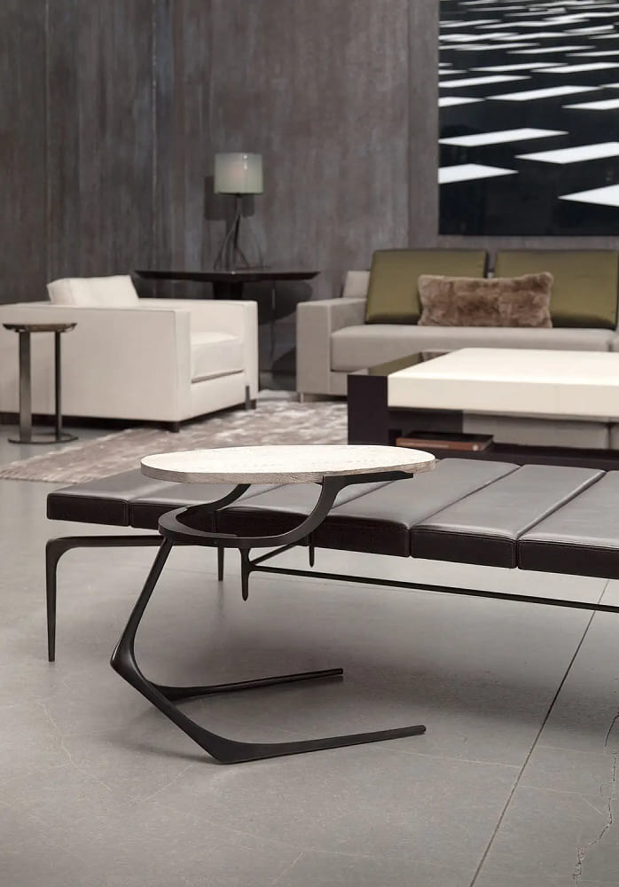 CASTE Wishbone Corner Table в интерьере