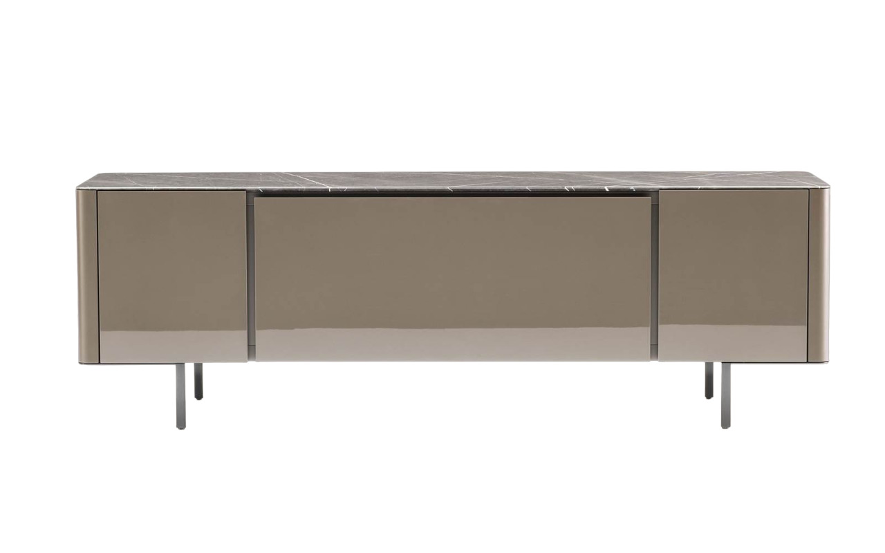 TV cabinet Minotti Lou в интерьере