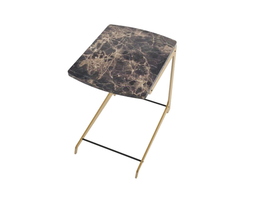 Holly Hunt Little Bittern Corner Table в интерьере