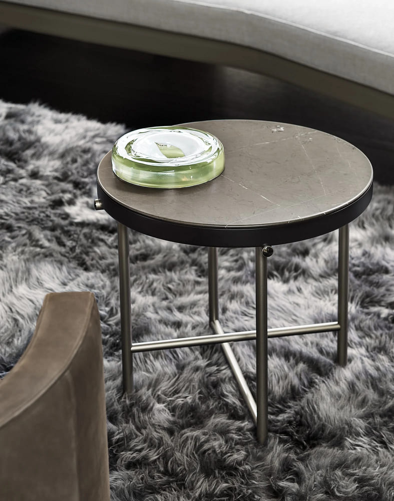 Minotti Torii Corner Table в интерьере