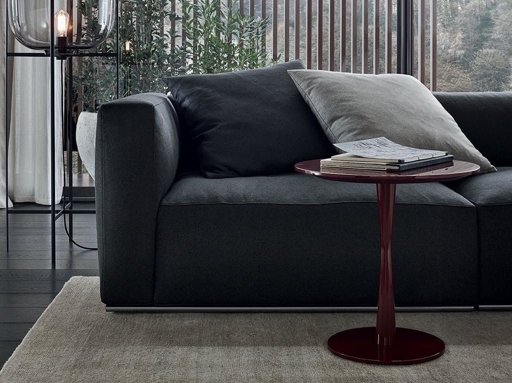 Poliform Flute Corner Table в интерьере