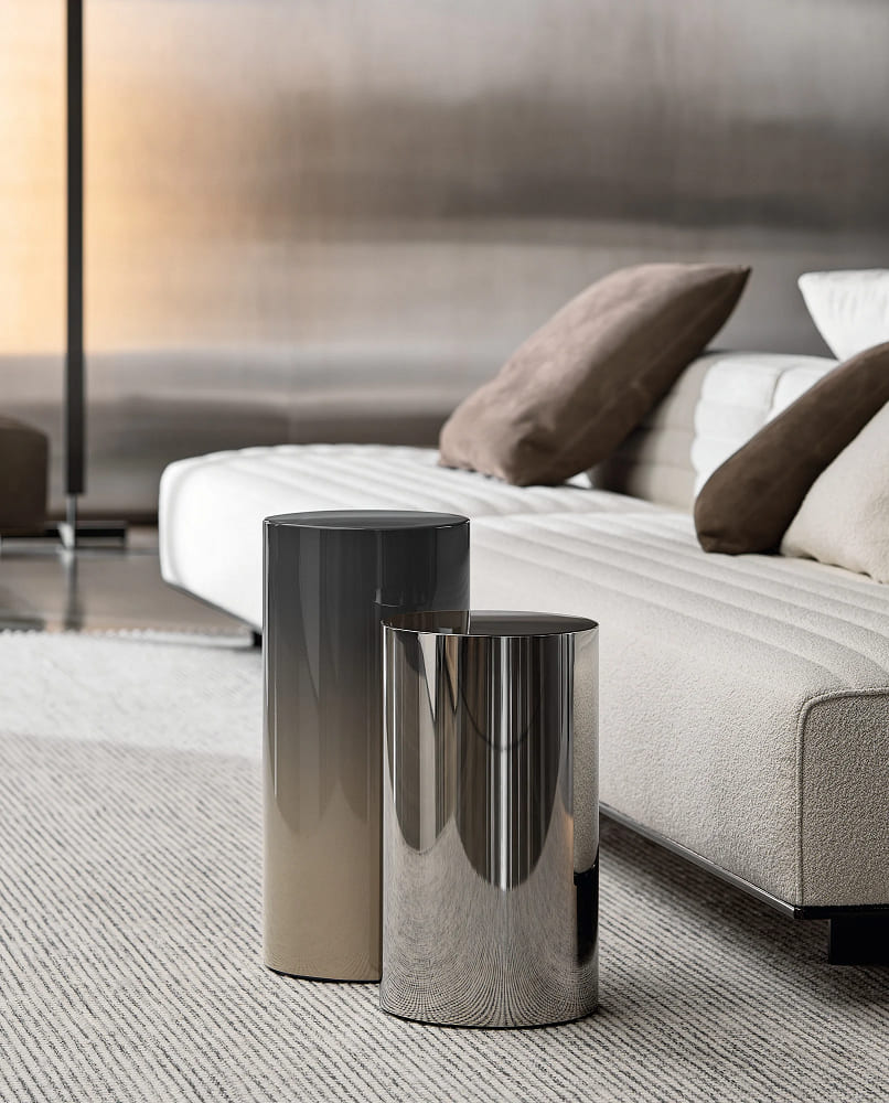 Minotti Pilotis coffee table в интерьере