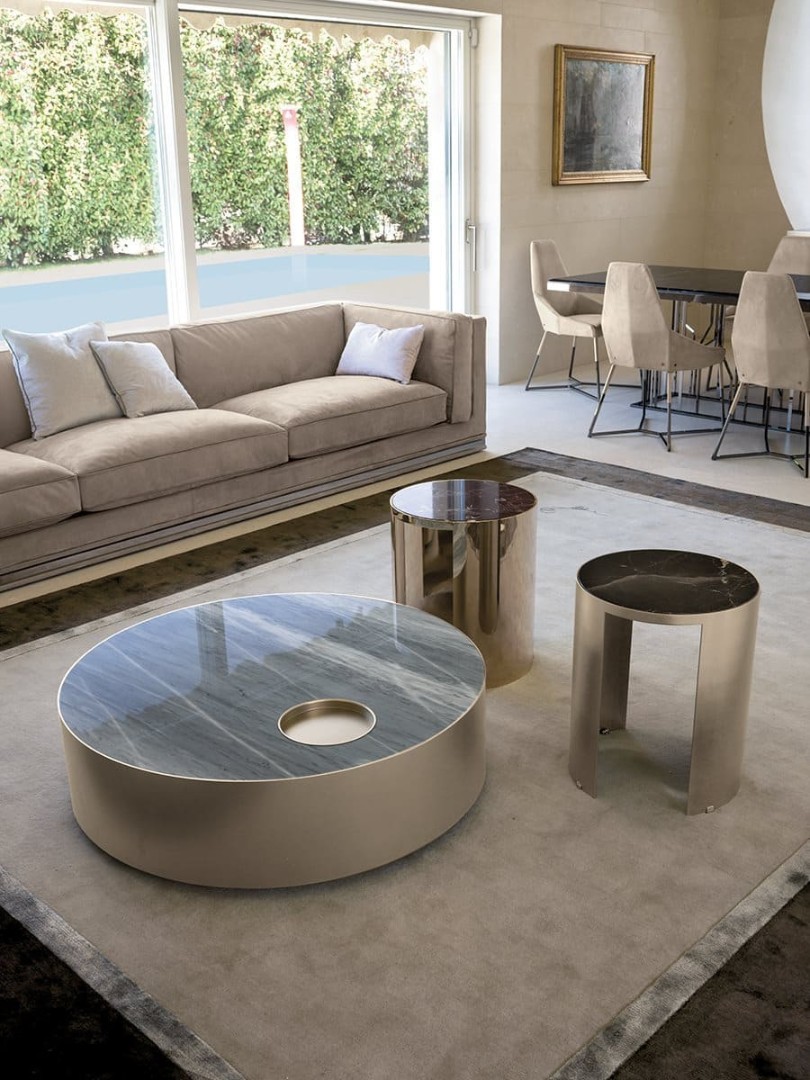 Longhi Sun Corner Table в интерьере