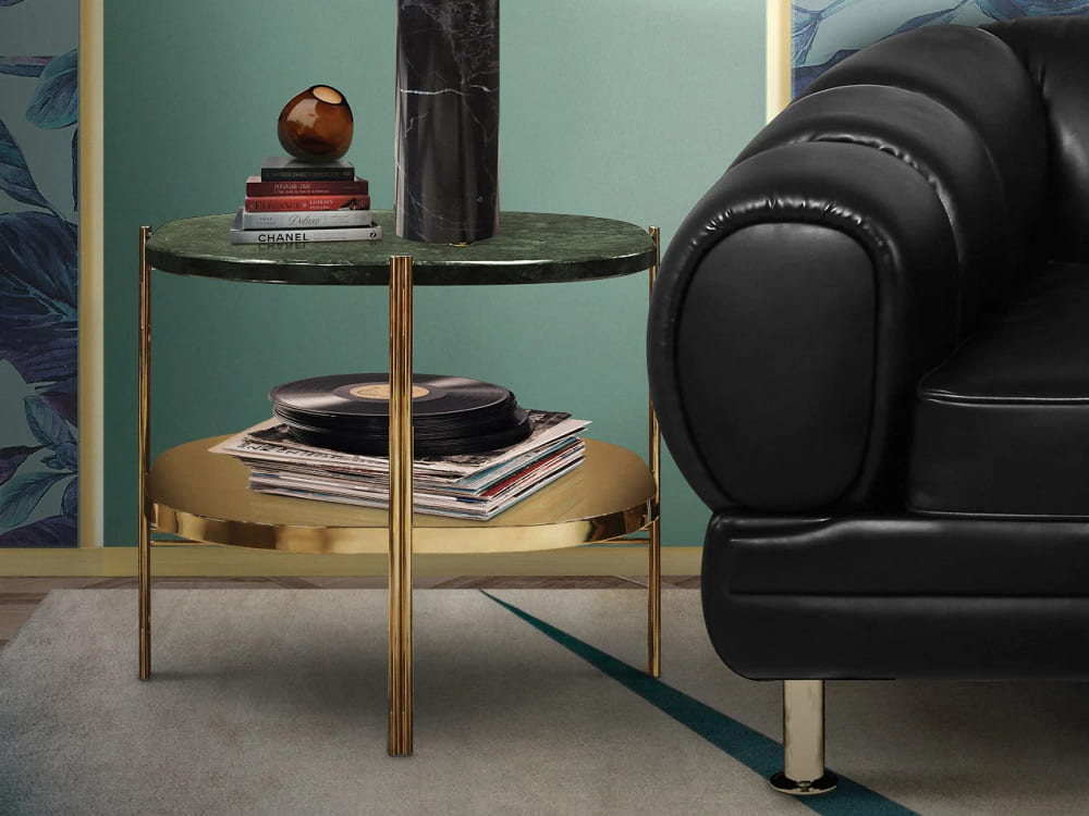 Essential Home Craig Corner Table в интерьере