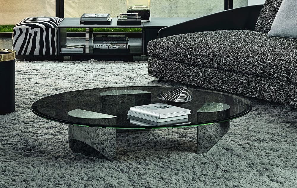 Minotti Wedge coffee table в интерьере