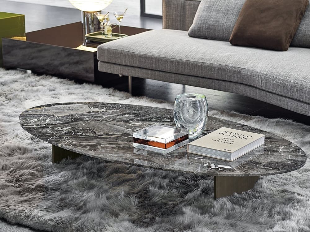 Minotti Linha coffee table в интерьере