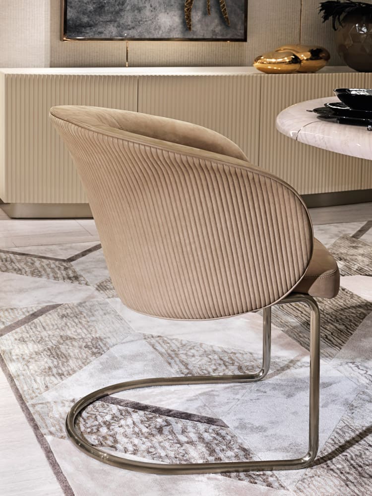 Kitchen Chair Visionnaire Carmen Steel в интерьере