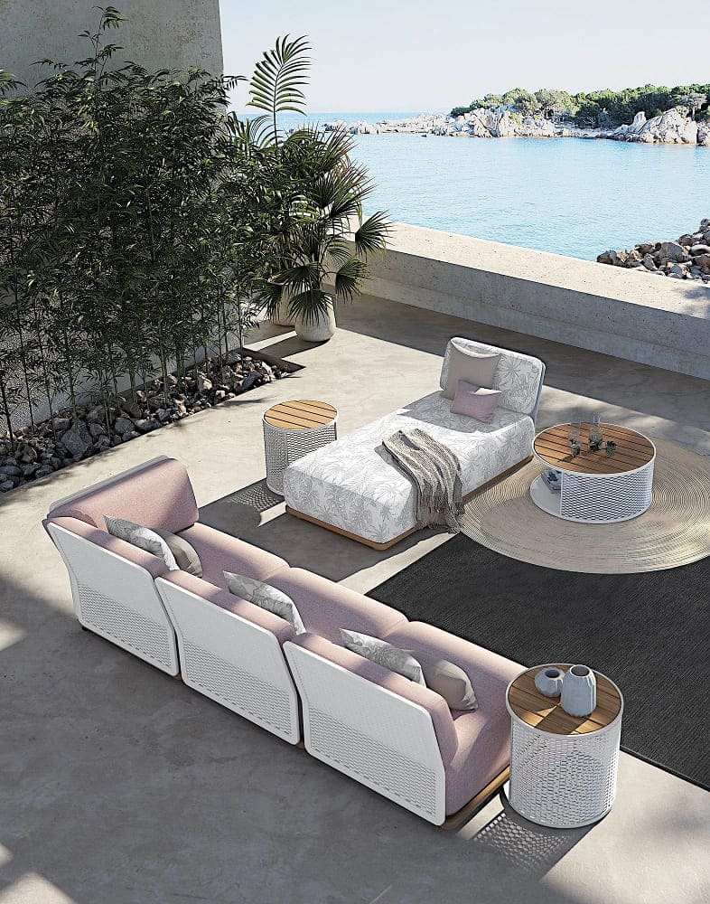 Outdoor sofa Atmosphera Switch в интерьере