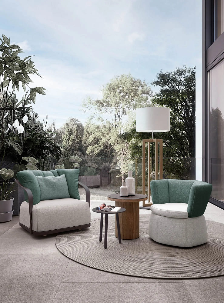 Outdoor chair Atmosphera Tango в интерьере