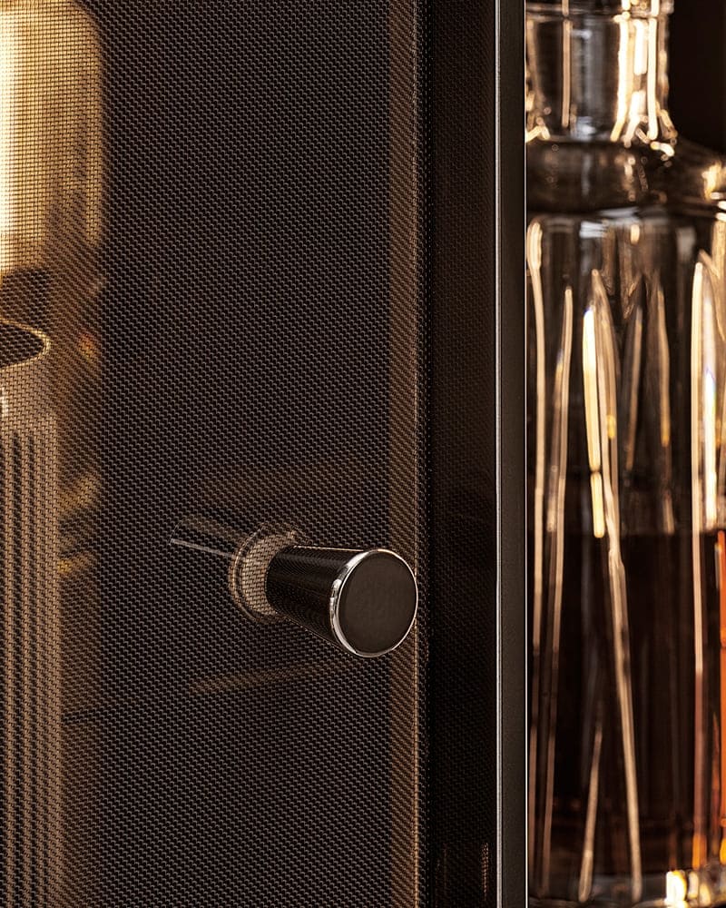 Minotti Superquadra Wine Cabinet в интерьере
