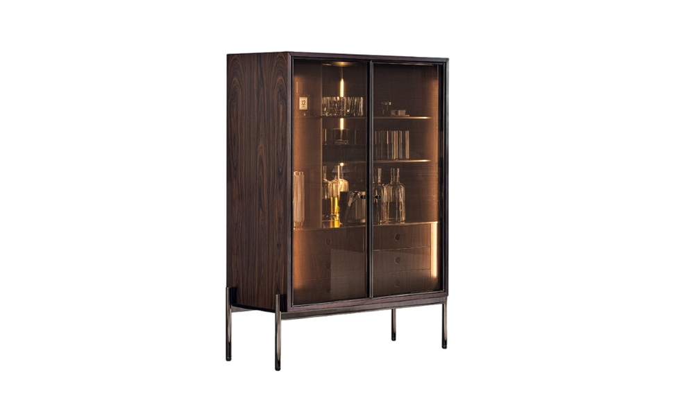 Minotti Superquadra Wine Cabinet