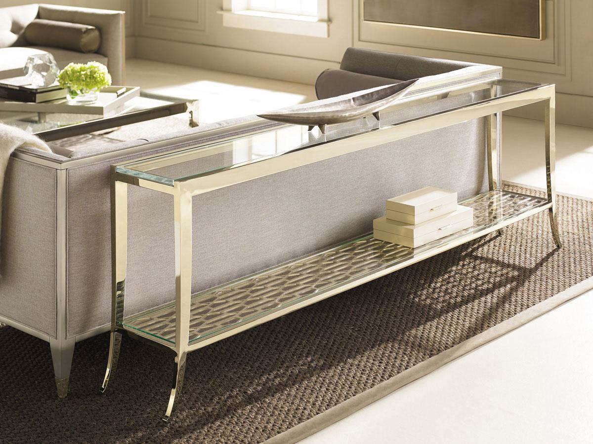 Console Caracole Holding Pattern в интерьере