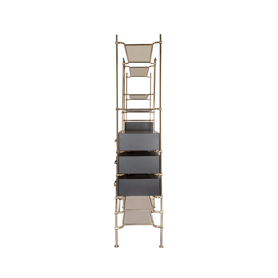 Essential Home Mulligan shelving unit в интерьере