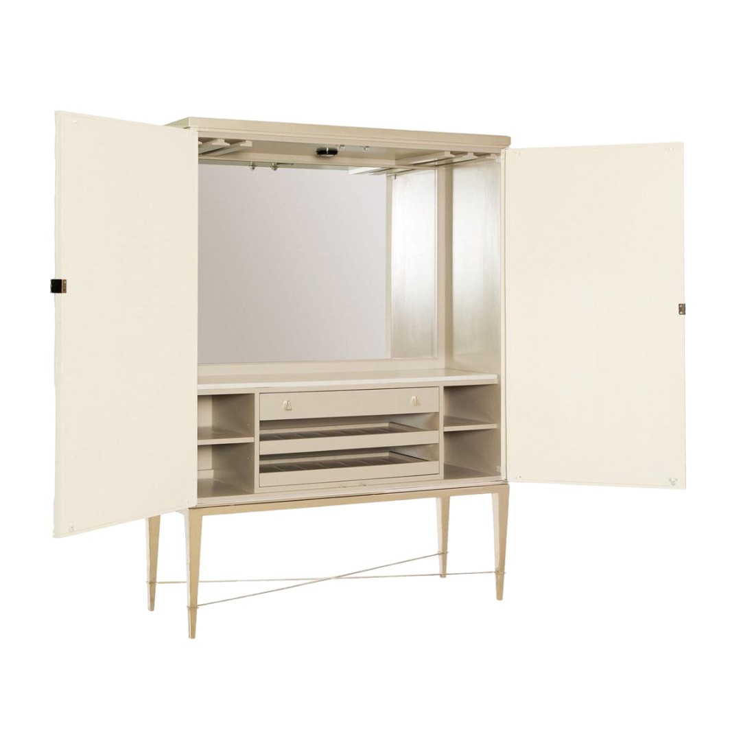Caracole Palms Up Wine Cabinet в интерьере