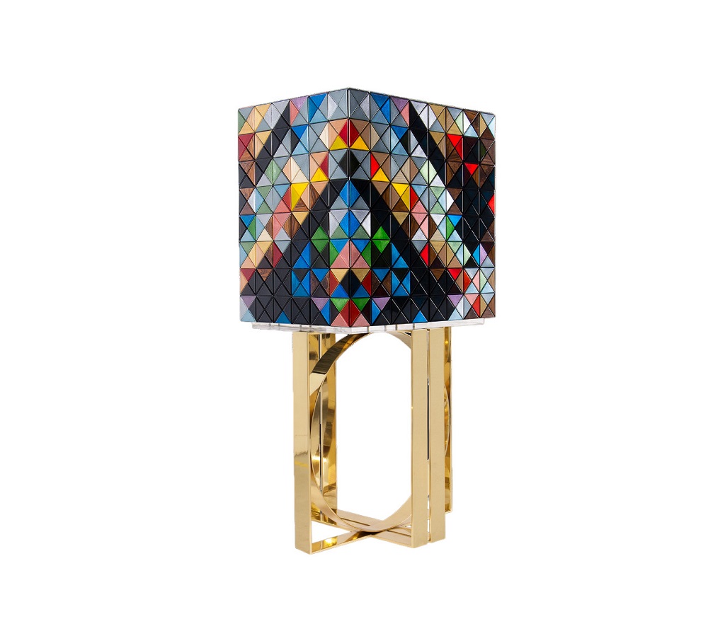 Boca Do Lobo Pixel Wine Cabinet в интерьере