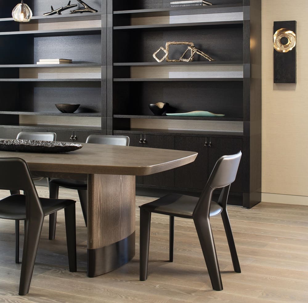 Holly Hunt Huron Bookcase в интерьере
