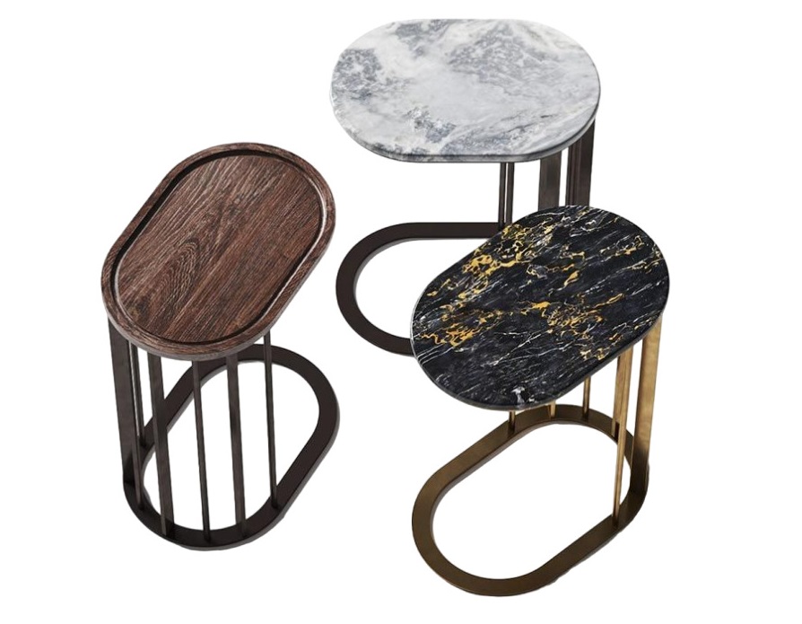 Longhi Balmain Corner Table в интерьере
